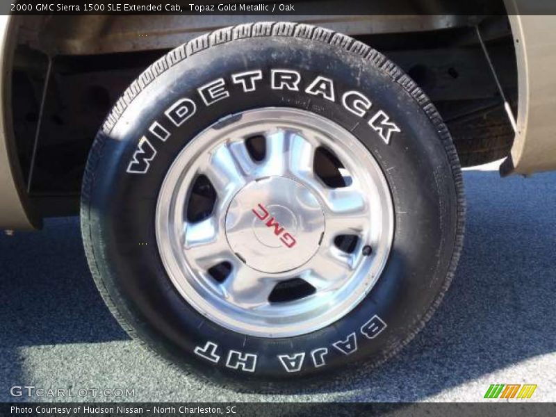 Topaz Gold Metallic / Oak 2000 GMC Sierra 1500 SLE Extended Cab