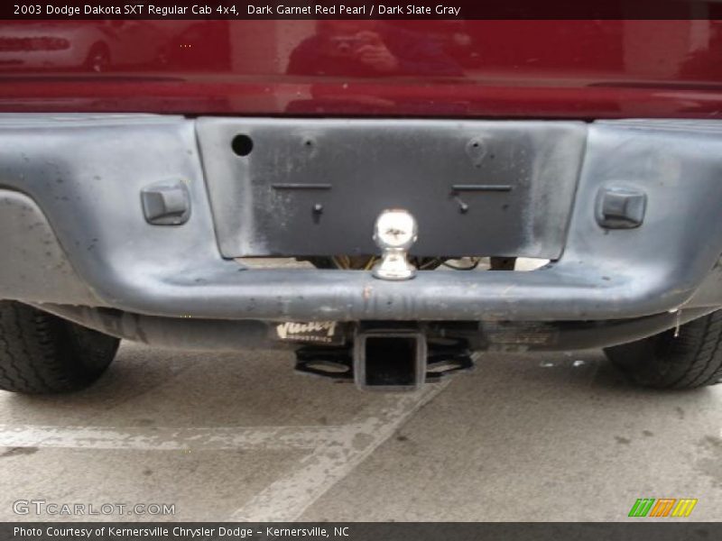Dark Garnet Red Pearl / Dark Slate Gray 2003 Dodge Dakota SXT Regular Cab 4x4