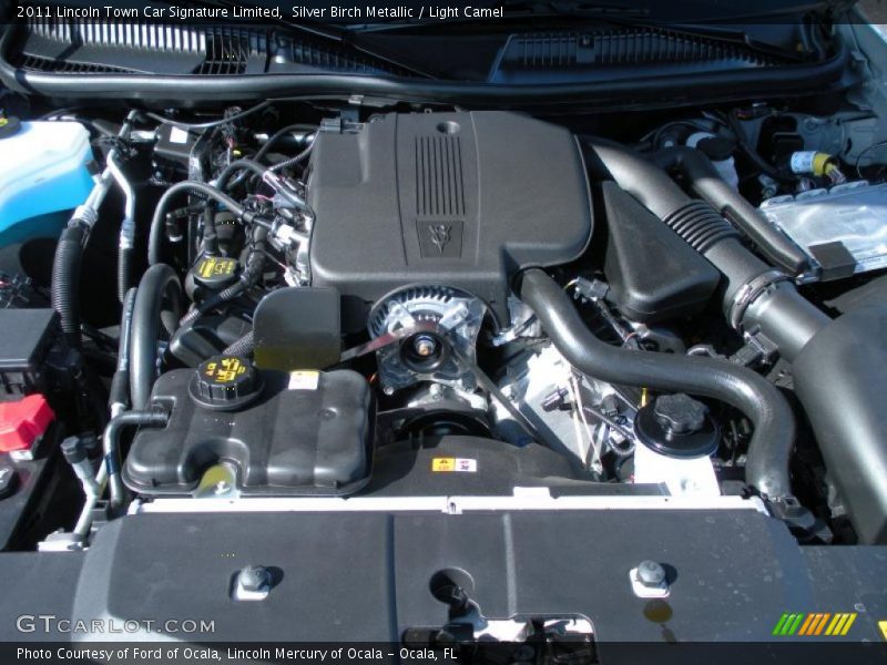  2011 Town Car Signature Limited Engine - 4.6 Liter Flex-Fuel SOHC 16-Valve V8
