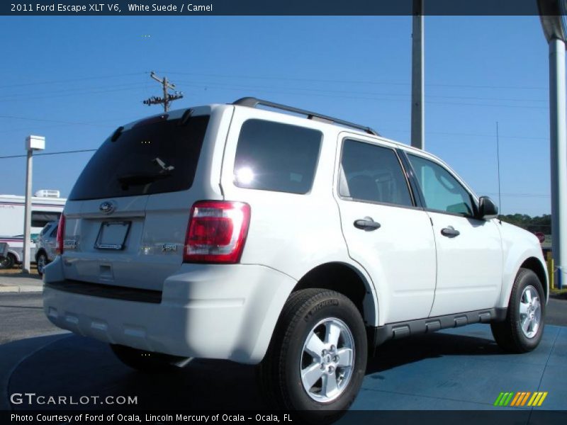 White Suede / Camel 2011 Ford Escape XLT V6