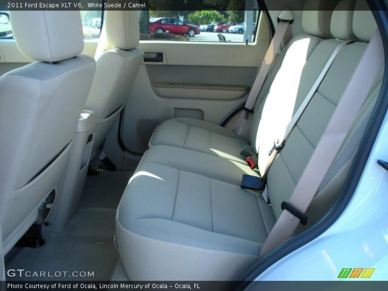 White Suede / Camel 2011 Ford Escape XLT V6