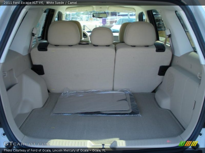 White Suede / Camel 2011 Ford Escape XLT V6