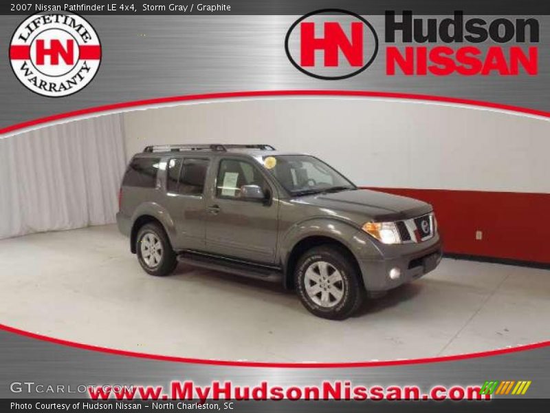 Storm Gray / Graphite 2007 Nissan Pathfinder LE 4x4