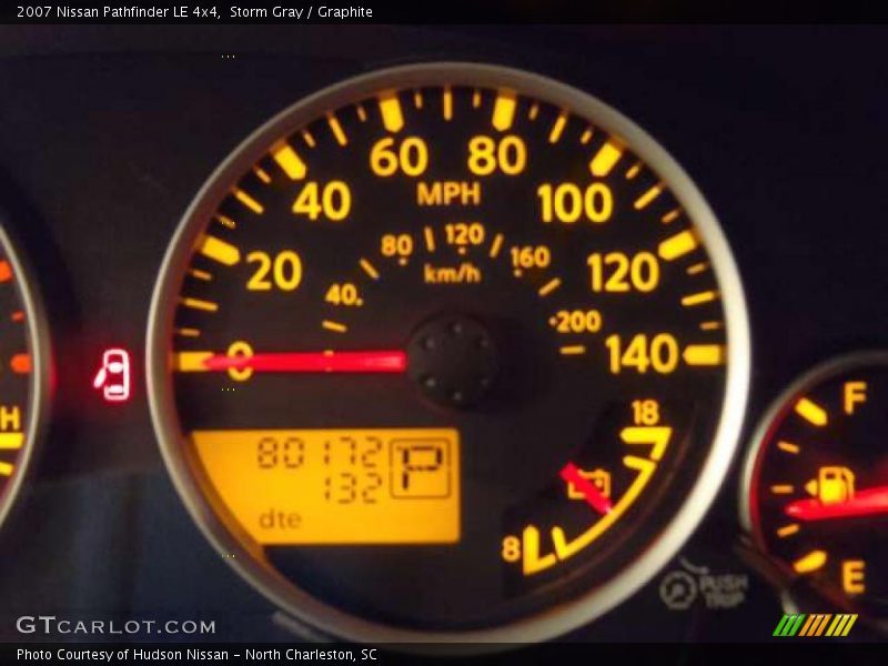 Storm Gray / Graphite 2007 Nissan Pathfinder LE 4x4