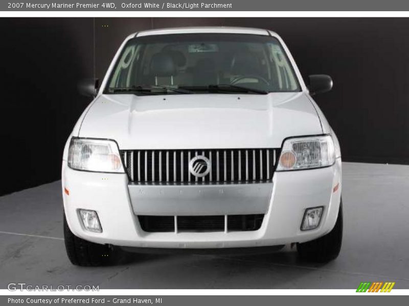 Oxford White / Black/Light Parchment 2007 Mercury Mariner Premier 4WD