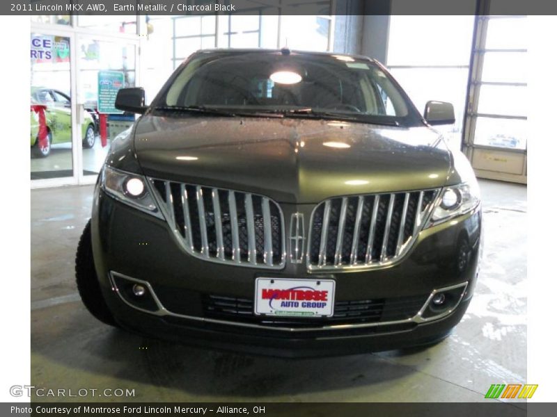 Earth Metallic / Charcoal Black 2011 Lincoln MKX AWD