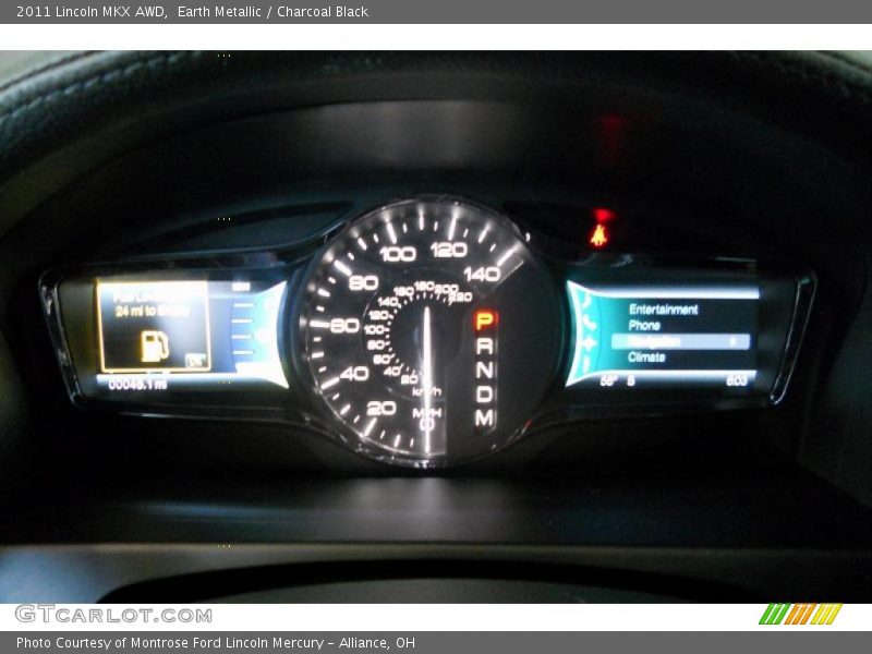  2011 MKX AWD AWD Gauges