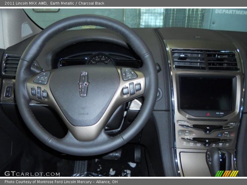 Dashboard of 2011 MKX AWD