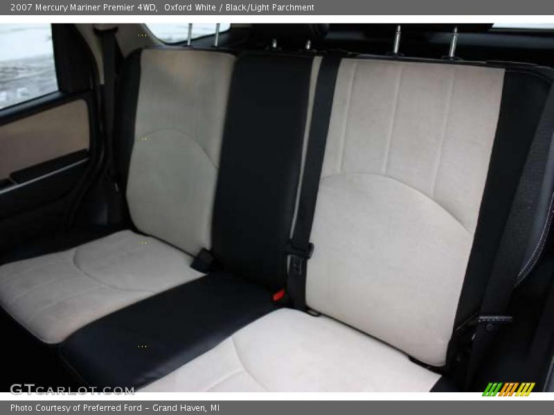 Oxford White / Black/Light Parchment 2007 Mercury Mariner Premier 4WD