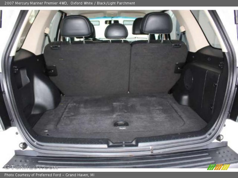 Oxford White / Black/Light Parchment 2007 Mercury Mariner Premier 4WD