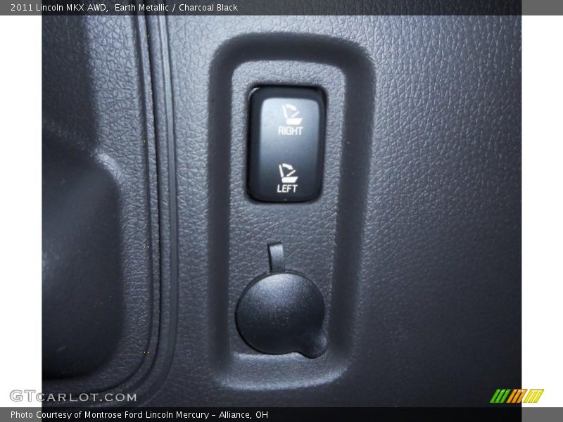 Controls of 2011 MKX AWD