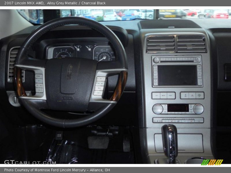 Alloy Grey Metallic / Charcoal Black 2007 Lincoln MKX AWD