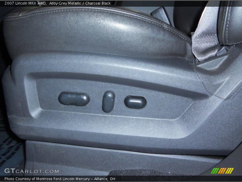 Alloy Grey Metallic / Charcoal Black 2007 Lincoln MKX AWD