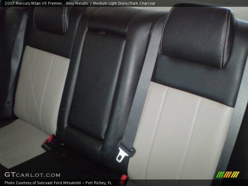 Alloy Metallic / Medium Light Stone/Dark Charcoal 2007 Mercury Milan V6 Premier
