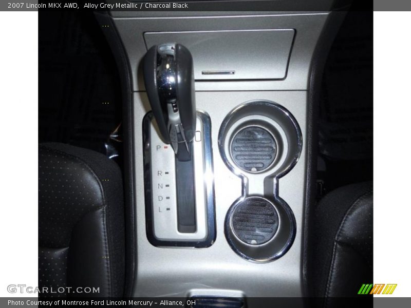 Alloy Grey Metallic / Charcoal Black 2007 Lincoln MKX AWD