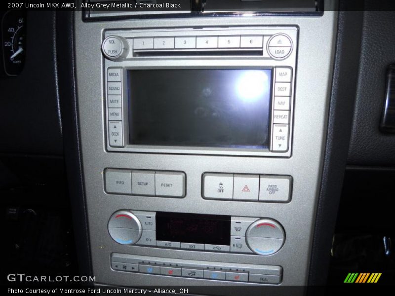 Alloy Grey Metallic / Charcoal Black 2007 Lincoln MKX AWD