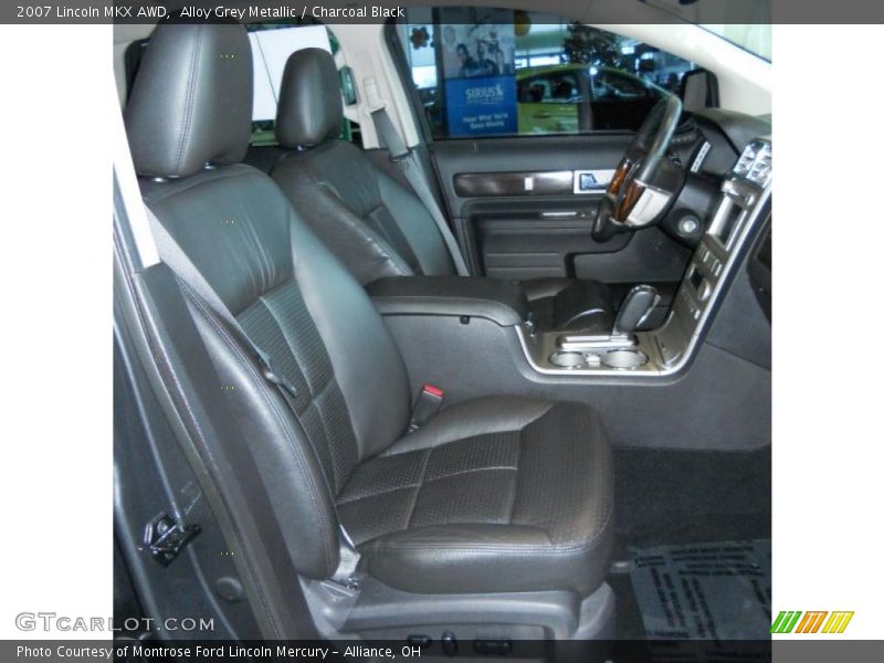 Alloy Grey Metallic / Charcoal Black 2007 Lincoln MKX AWD