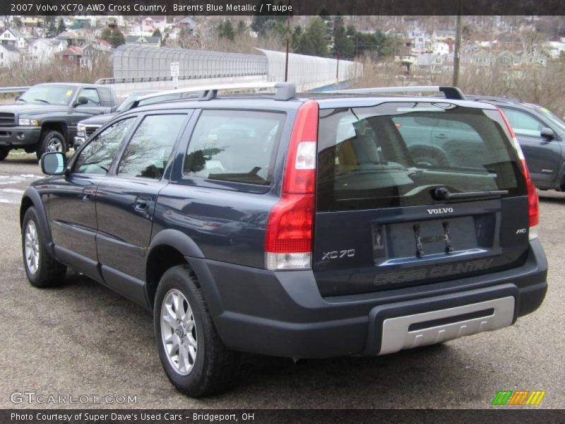 Barents Blue Metallic / Taupe 2007 Volvo XC70 AWD Cross Country