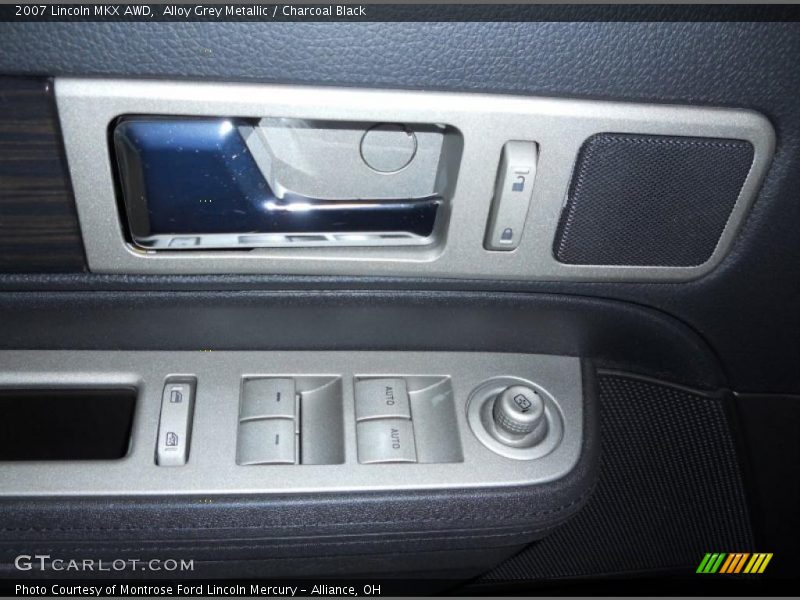 Alloy Grey Metallic / Charcoal Black 2007 Lincoln MKX AWD