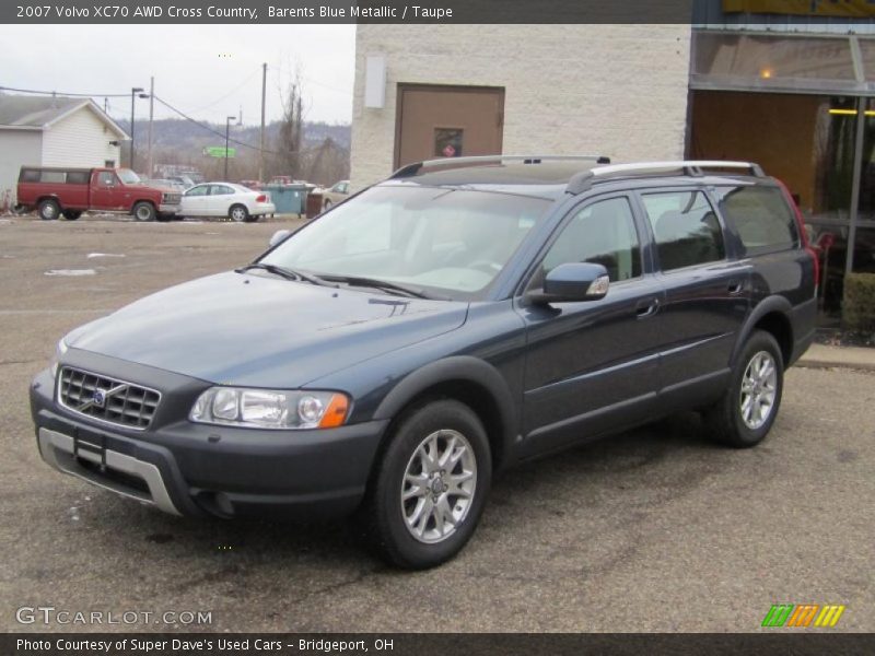 Barents Blue Metallic / Taupe 2007 Volvo XC70 AWD Cross Country