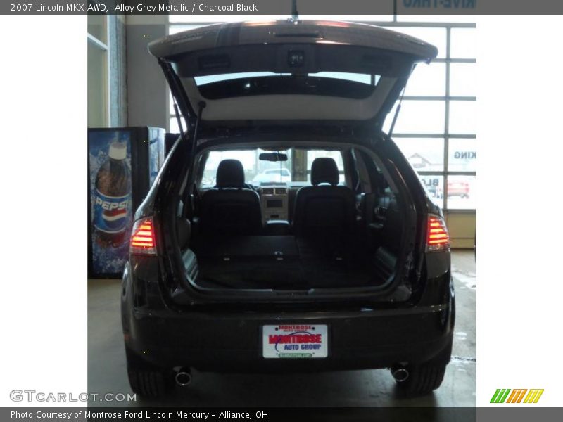 Alloy Grey Metallic / Charcoal Black 2007 Lincoln MKX AWD