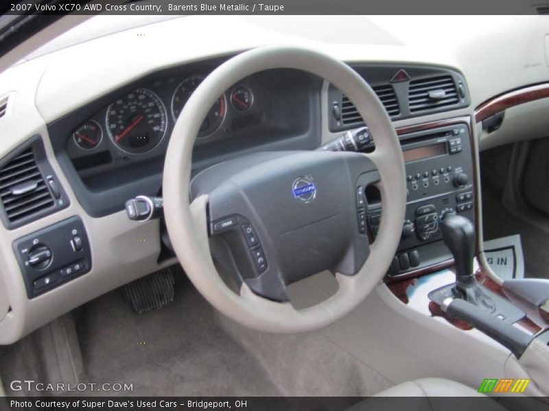 Barents Blue Metallic / Taupe 2007 Volvo XC70 AWD Cross Country