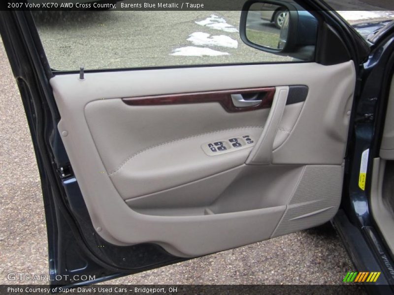 Barents Blue Metallic / Taupe 2007 Volvo XC70 AWD Cross Country
