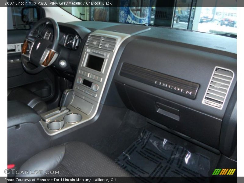 Alloy Grey Metallic / Charcoal Black 2007 Lincoln MKX AWD
