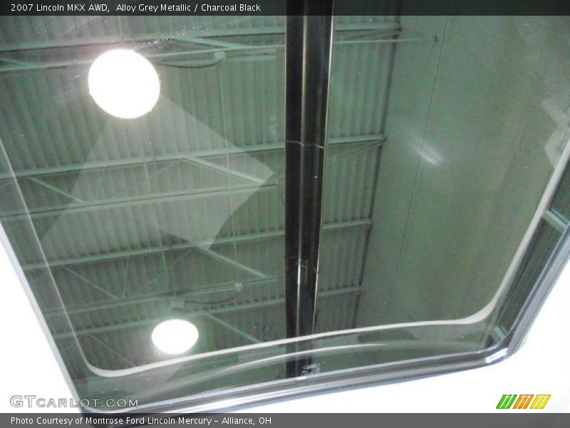Alloy Grey Metallic / Charcoal Black 2007 Lincoln MKX AWD
