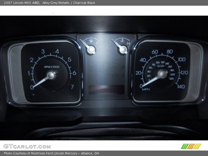  2007 MKX AWD AWD Gauges