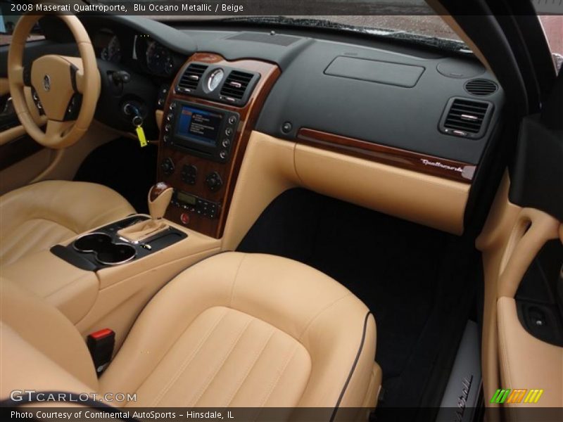 Dashboard of 2008 Quattroporte 