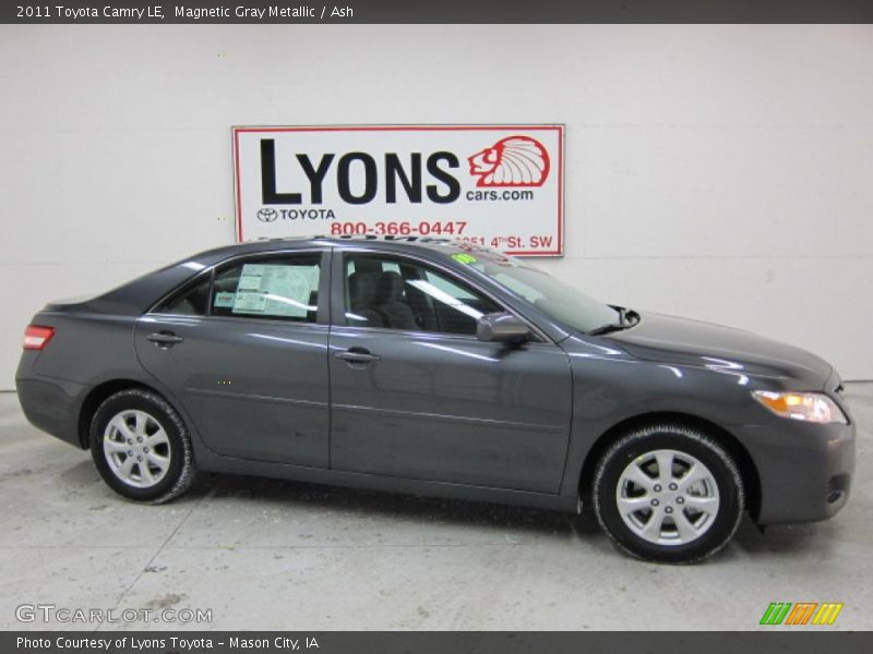 Magnetic Gray Metallic / Ash 2011 Toyota Camry LE