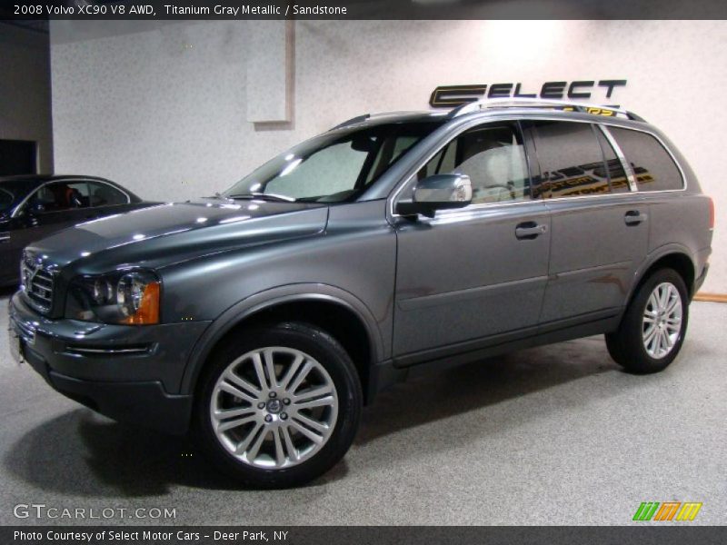 Titanium Gray Metallic / Sandstone 2008 Volvo XC90 V8 AWD