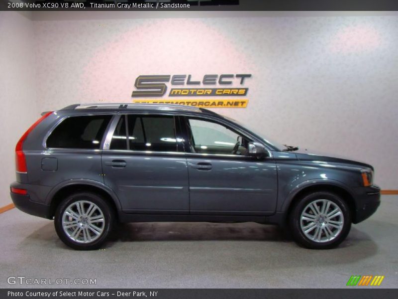 Titanium Gray Metallic / Sandstone 2008 Volvo XC90 V8 AWD