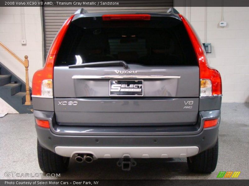 Titanium Gray Metallic / Sandstone 2008 Volvo XC90 V8 AWD