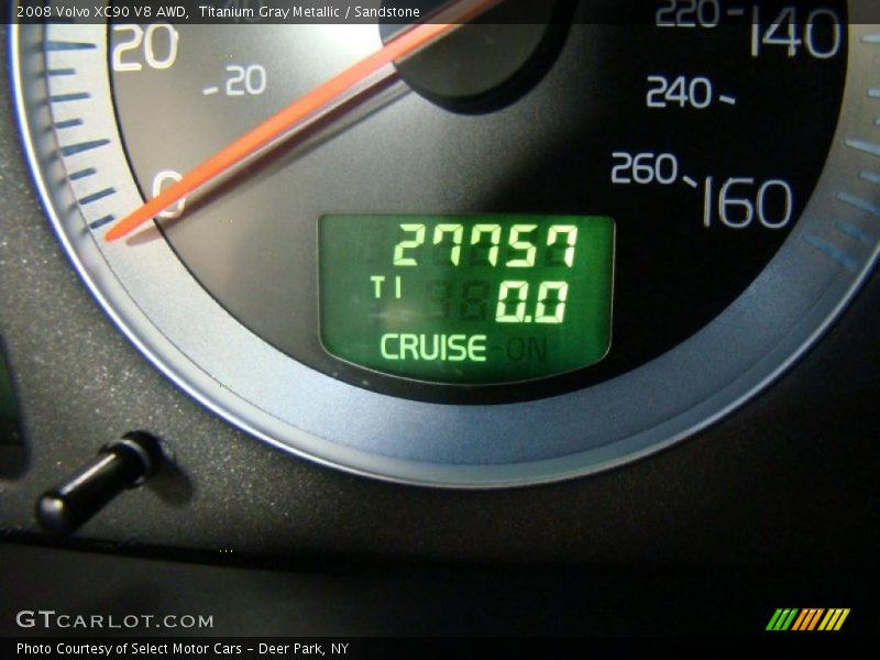 Titanium Gray Metallic / Sandstone 2008 Volvo XC90 V8 AWD