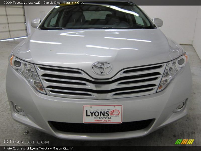 Classic Silver Metallic / Gray 2009 Toyota Venza AWD