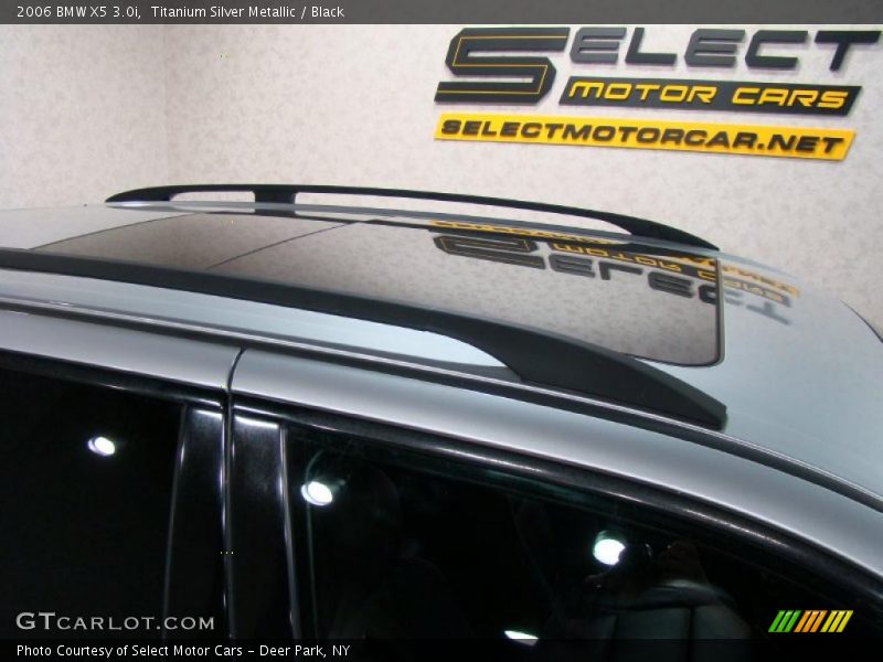 Titanium Silver Metallic / Black 2006 BMW X5 3.0i