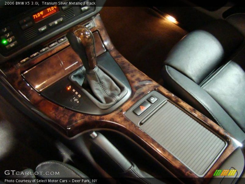 Titanium Silver Metallic / Black 2006 BMW X5 3.0i