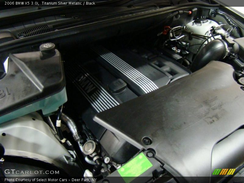 Titanium Silver Metallic / Black 2006 BMW X5 3.0i