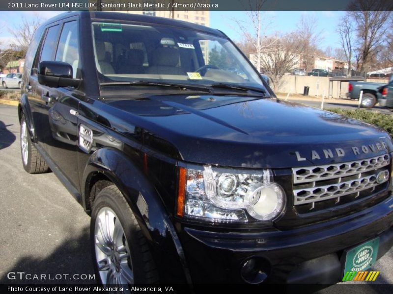 Santorini Black Metallic / Almond/Arabica 2011 Land Rover LR4 HSE LUX