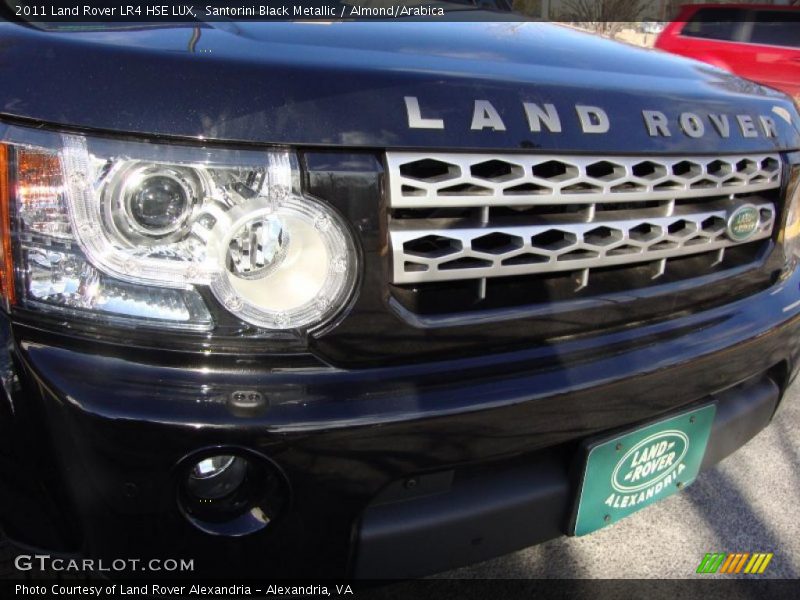 Santorini Black Metallic / Almond/Arabica 2011 Land Rover LR4 HSE LUX