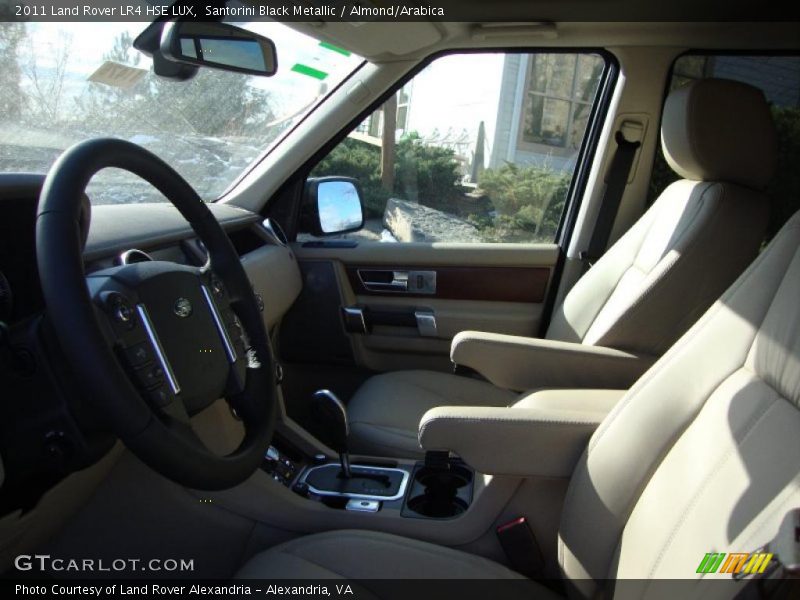 Santorini Black Metallic / Almond/Arabica 2011 Land Rover LR4 HSE LUX