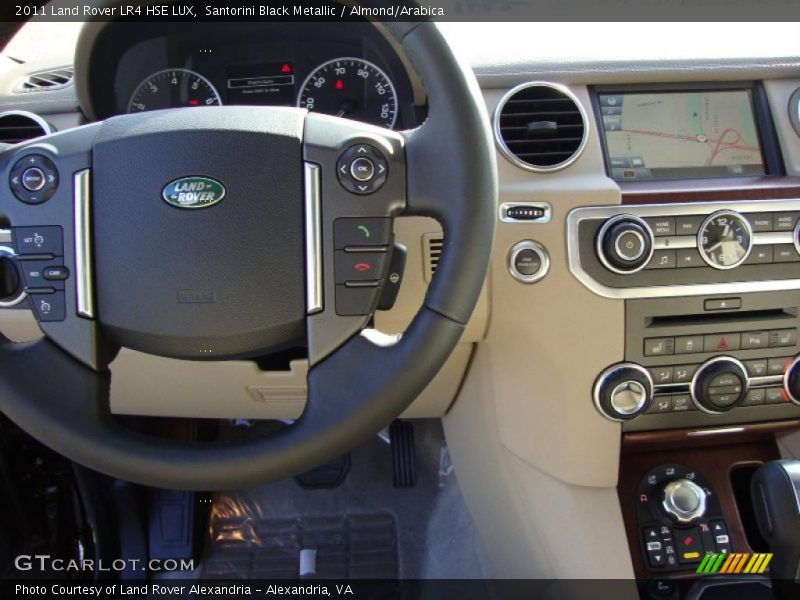 Santorini Black Metallic / Almond/Arabica 2011 Land Rover LR4 HSE LUX