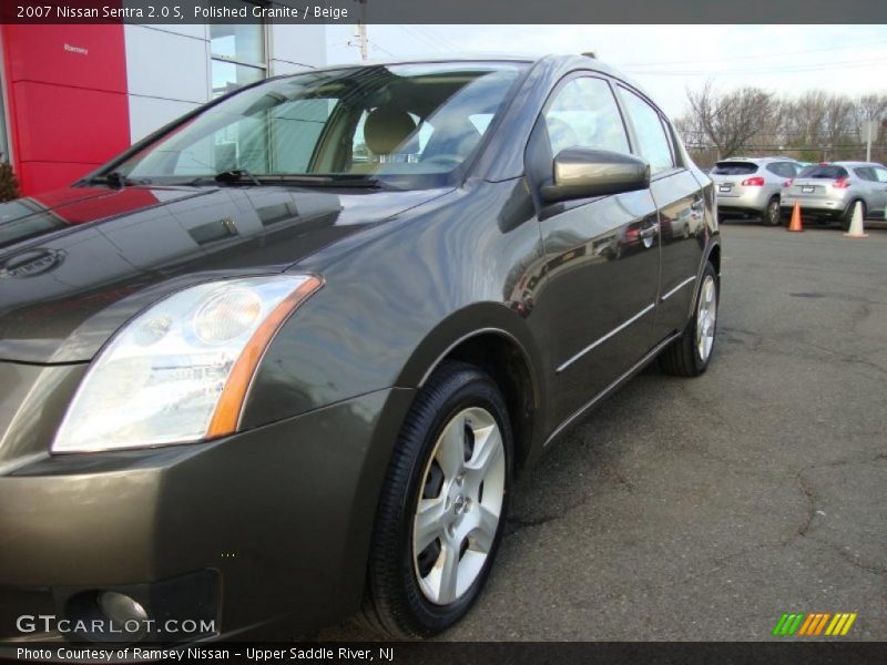 Polished Granite / Beige 2007 Nissan Sentra 2.0 S