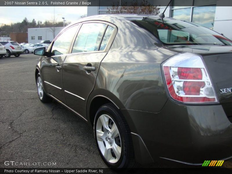 Polished Granite / Beige 2007 Nissan Sentra 2.0 S