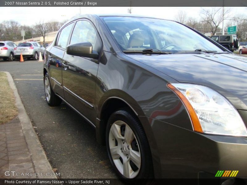 Polished Granite / Beige 2007 Nissan Sentra 2.0 S