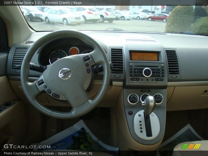 Polished Granite / Beige 2007 Nissan Sentra 2.0 S