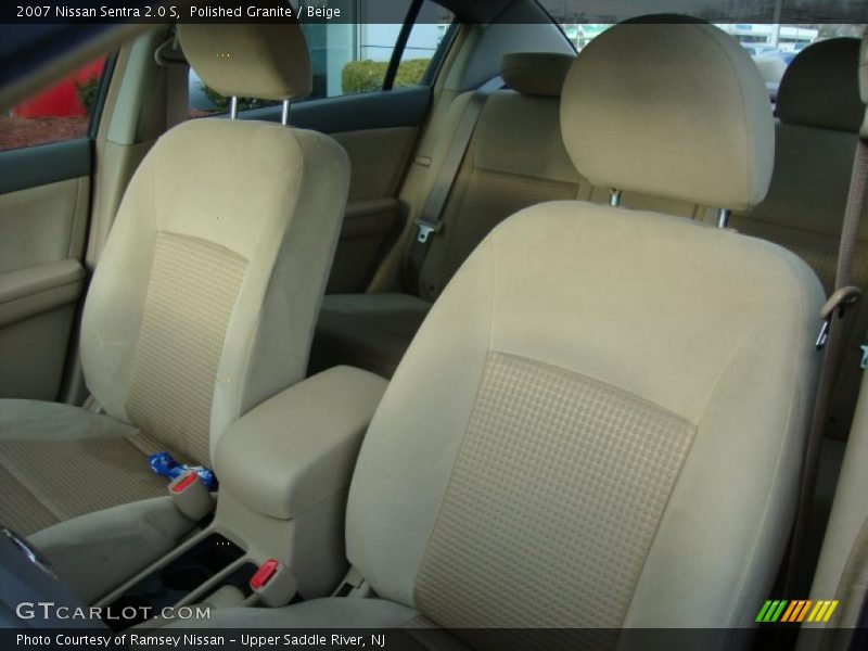 Polished Granite / Beige 2007 Nissan Sentra 2.0 S
