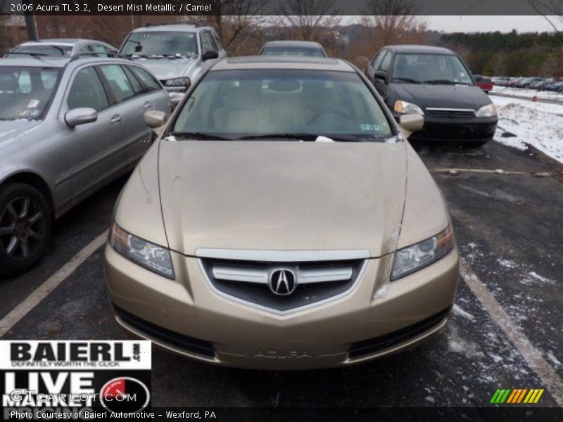 Desert Mist Metallic / Camel 2006 Acura TL 3.2